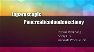 全腹腔镜下胰十二指肠切除术（钩突优先-动脉优先入路）　<sup><span style=color:#ff0000;><strong>三等奖</strong></span></sup>